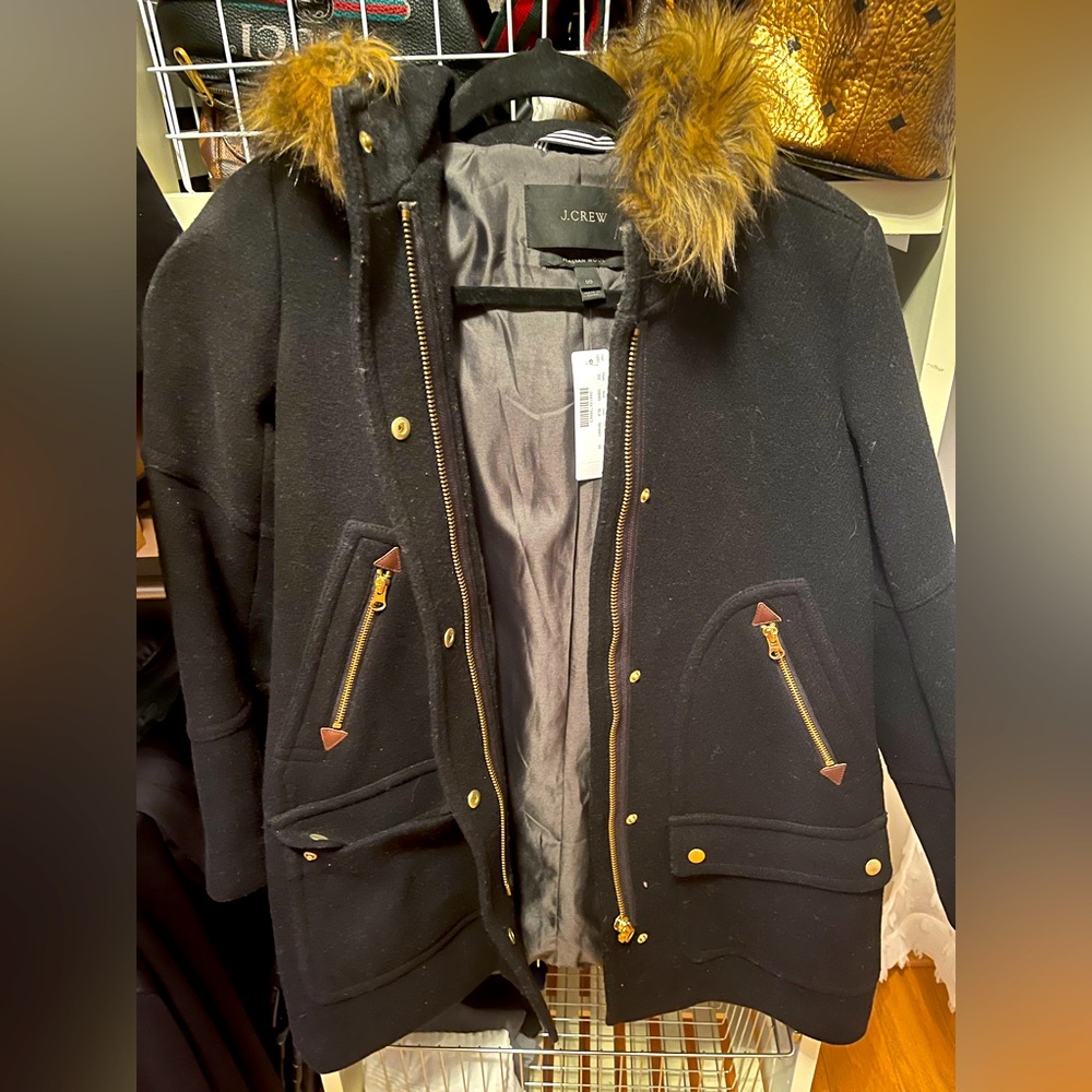 Brand new J Crew parka